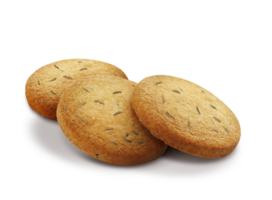crispy  biscuits cracker isolated on transparent background png file Pro PNG