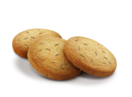 crispy  biscuits cracker isolated on transparent background png file Pro PNG