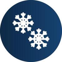 Snowflake Creative Icon Design vector