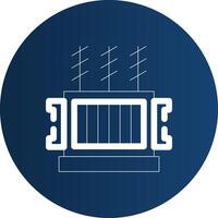 Power Transformer Creative Icon Design vector