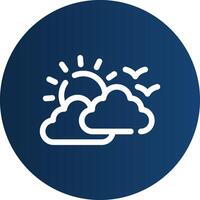 Good Weather Creative Icon Design vector