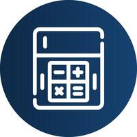 Calculator Creative Icon Design vector