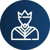 King Creative Icon Design vector