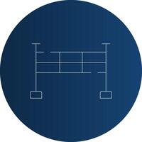 Finish Line Creative Icon Design vector