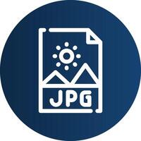 Jpg File Creative Icon Design vector