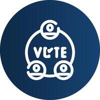 Elections Creative Icon Design vector