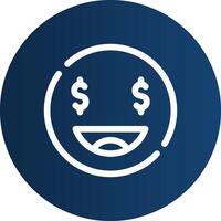 Greedy Creative Icon Design vector