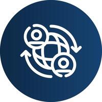 Worldwide Creative Icon Design vector