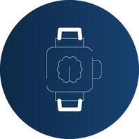 Smart Watch Creative Icon Design vector