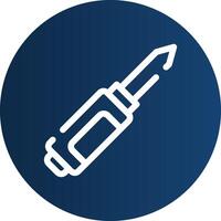 Screwdriver Creative Icon Design vector