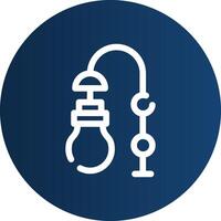Lightbulb Creative Icon Design vector