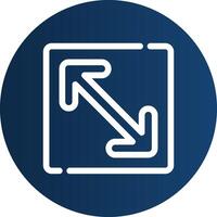 Maximize Creative Icon Design vector