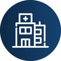 Hospital Creative Icon Design vector