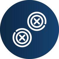 Buttons Creative Icon Design vector