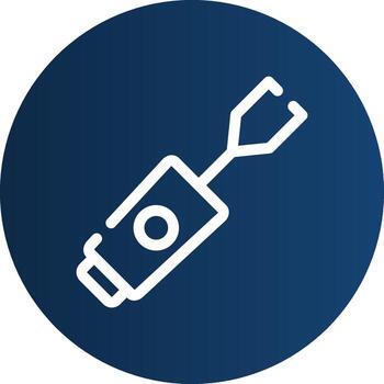 Chisel Creative Icon Design vector