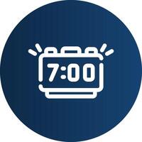 Alarm Creative Icon Design vector