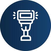 Camera Flash Creative Icon Design vector