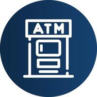 ATM Creative Icon Design vector