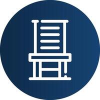 Chair Creative Icon Design vector