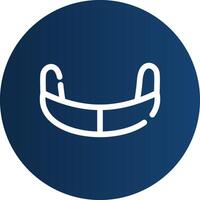 Gum Shield Creative Icon Design vector