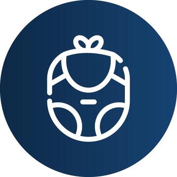 Bib Creative Icon Design vector
