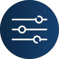 Adjust Creative Icon Design vector
