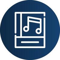 Music Education Creative Icon Design vector