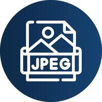 Jpeg Creative Icon Design vector