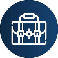 Briefcase Creative Icon Design vector