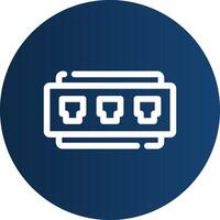 Hub Creative Icon Design vector