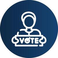 Supporter Creative Icon Design vector