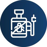 Pesticide Creative Icon Design vector