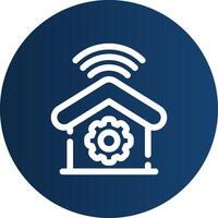 Home Automation Creative Icon Design vector