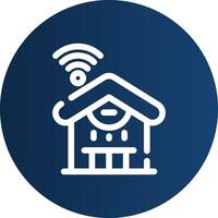 Infrared Sensor Creative Icon Design vector