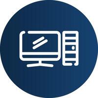 Line Blue Colour Gradient vector