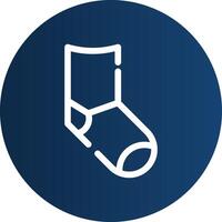 Sock Creative Icon Design vector