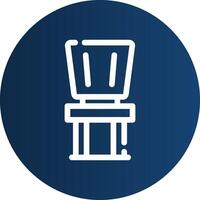 Chair Creative Icon Design vector