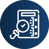 Proofreading Creative Icon Design vector