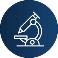 Microscope Creative Icon Design vector