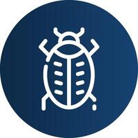 Bug Creative Icon Design vector