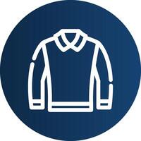 Jacket Creative Icon Design vector