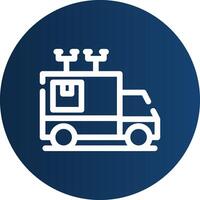 Delivery Creative Icon Design vector