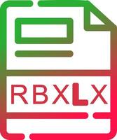 Line Red and Green Gradient vector