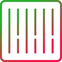 Line Red and Green Gradient vector