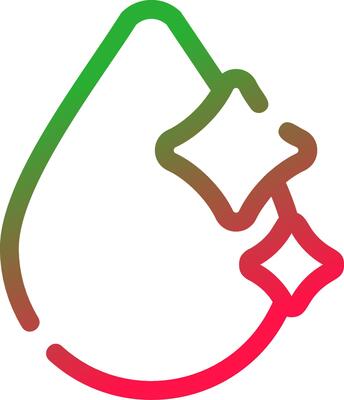 Line Red and Green Gradient