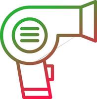 Line Red and Green Gradient vector