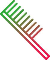 Line Red and Green Gradient vector