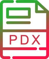 Line Red and Green Gradient vector