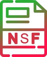 Line Red and Green Gradient vector