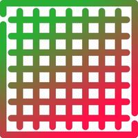 Line Red and Green Gradient vector